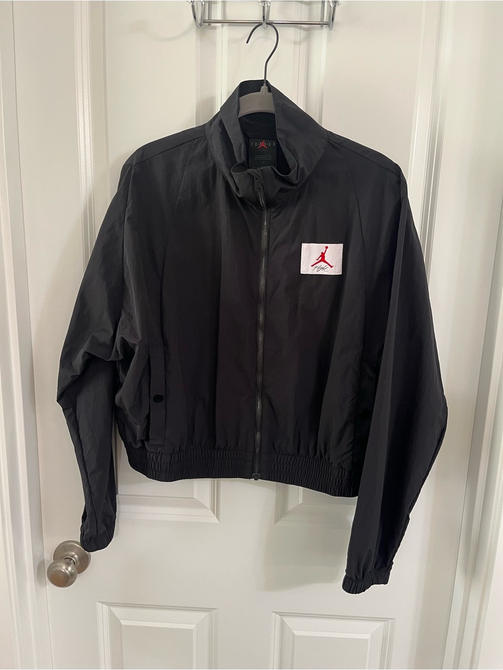 Jordan Black Windbreaker Jacket